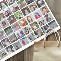 Custom Modern Family 60 Photo Collage - white