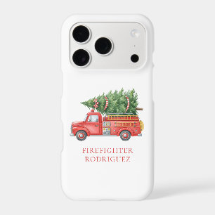 Custom Modern Firefighter Christmas Fire Truck