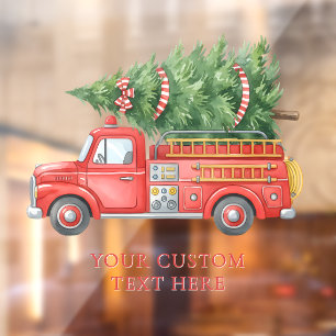 Custom Modern Firefighter Christmas Fire Truck