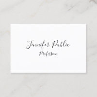 Custom Modern Handwritten Script Elegant Simple
