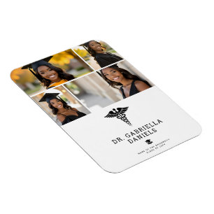 Custom Modern Medical School Doctor Graduation Magnet