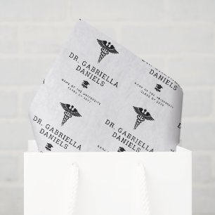 Custom Modern Medical School Doctor Graduation Tissue Paper