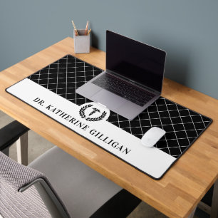 Custom Modern Medical School Graduation Doctor Desk Mat