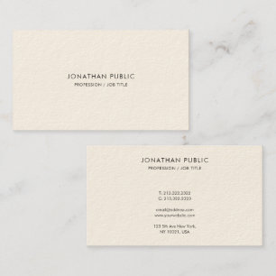 Custom Modern Minimal Easy to Make Template Luxe Business Card
