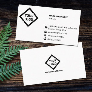 Custom Modern Minimalist  Business Card