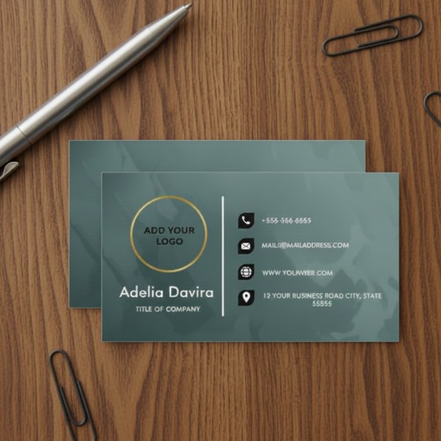 Custom Modern Minimalist Logo for Social Media &  Business Card (Creator Uploaded)