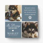 Custom Modern Pet Memorial Photo