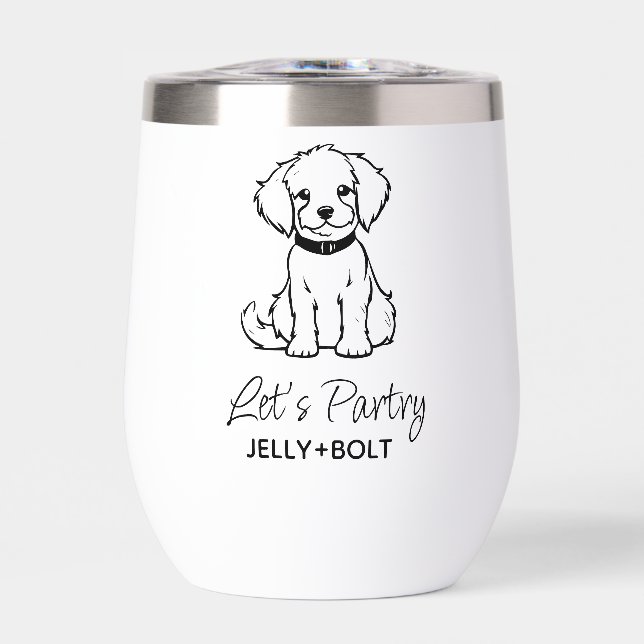 Custom Modern Photo Elegant Dog  (Front)