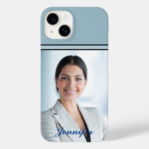 Custom Modern Photo Picture Personalise  Case-Mate iPhone 14 Case