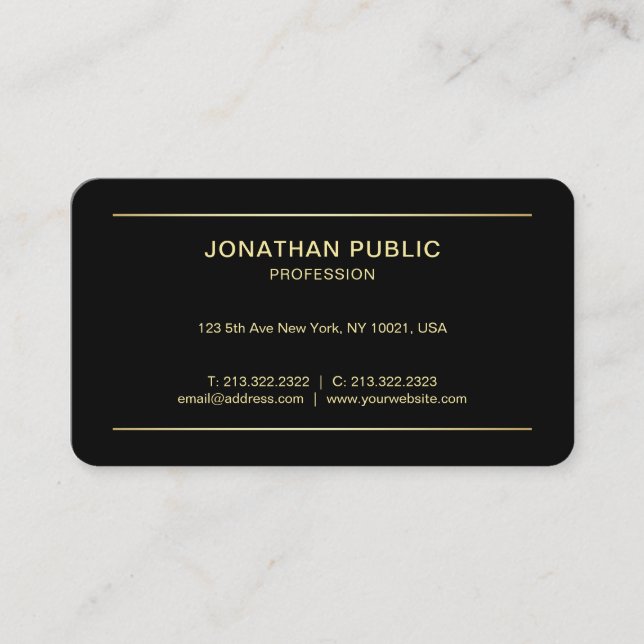Custom Modern Professional QR Code Business Logo Business Card (Front)