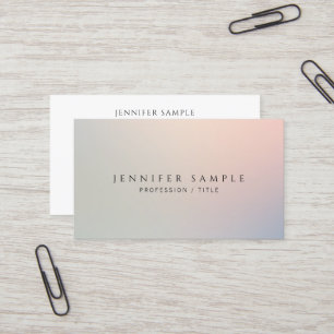 Custom Modern Professional Simple Template Business Card