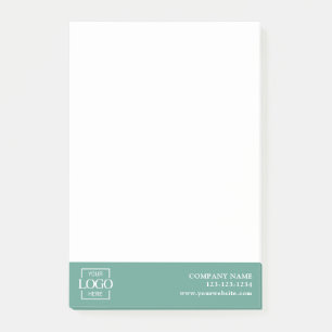 Custom Modern Simple Business Logo Professional Post-it Notes