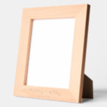 Custom Modern Simple Hubby Wifey Wedding  Etched Frames<br><div class="desc">Introducing the Custom Modern Simple Hubby Wifey Wedding Etched Frames—a beautifully personalised photo frame gift designed to celebrate love and togetherness. Crafted with care, this laser-cut wooden picture frame is the perfect way to commemorate special moments for newlyweds or couples marking their milestones. Ideal for engagement, wedding, or anniversary gifts,...</div>