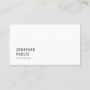 Custom Modern Simple Professional Template Trendy Business Card