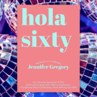 Custom Modern Spanish Hola Forty 60th birthday 