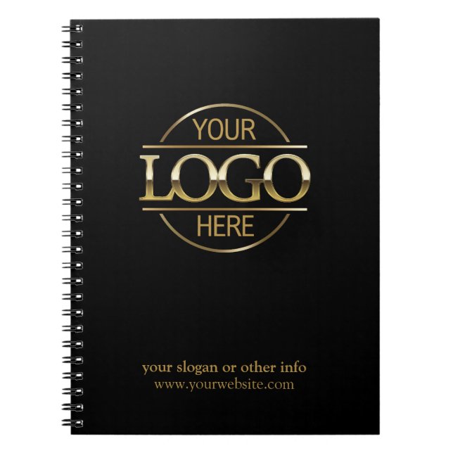 Custom Modern Stylish Branded Promotional Gifts  Notebook (Front)