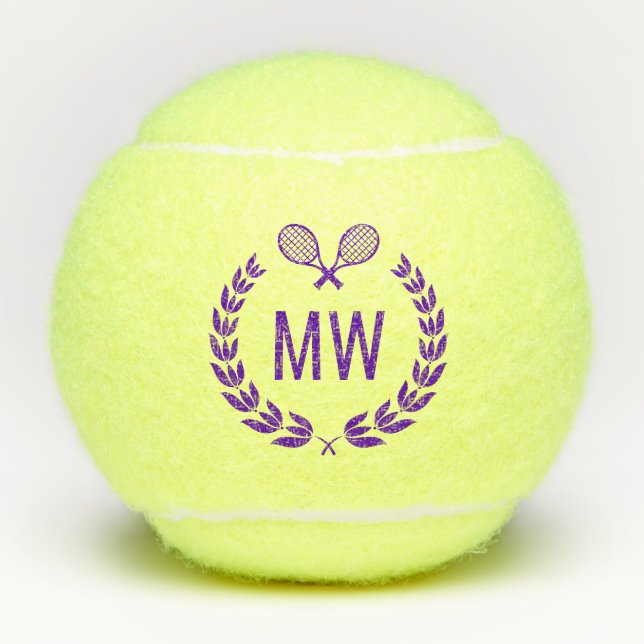 Custom Modern Tennis Balls (Front)