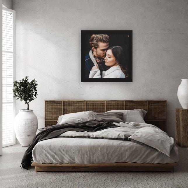 Custom Modern Thick Black Frame  Canvas Print (Creator Uploaded)