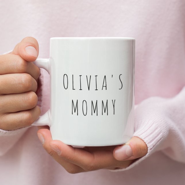 Custom MOMMY Photo & Name | Personalised Gift  Coffee Mug (Creator Uploaded)