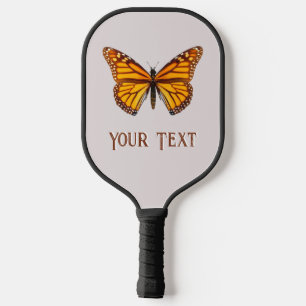 Custom Monarch Butterfly Pickleball Paddle