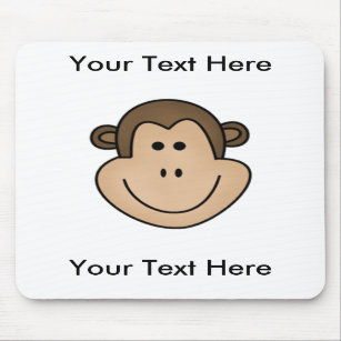 Custom Monkey Mousepad - Customisable