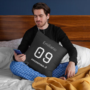 Custom Monochromatic Argentinian National Team Cushion