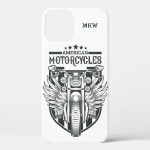 Custom monogram “American Motocycles” phone cases