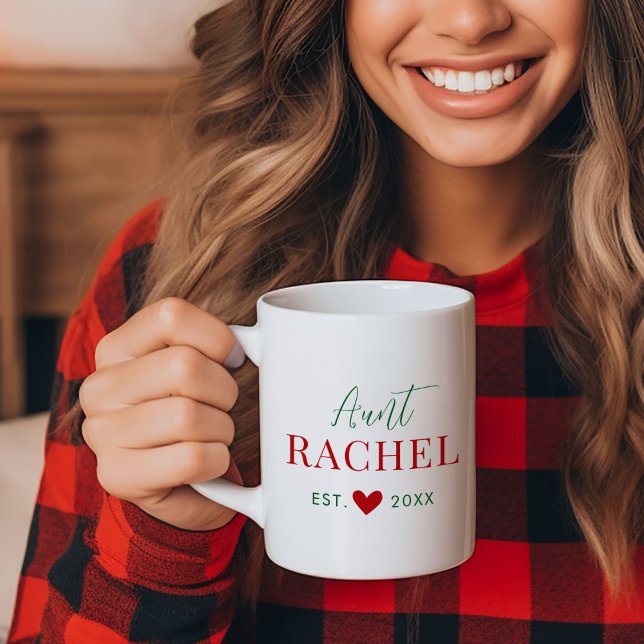 Custom Monogram Aunt Coffee Mug (Creator Uploaded)