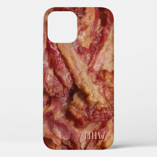 Custom monogram BACON phone cases