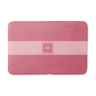Custom Monogram Bath Mat