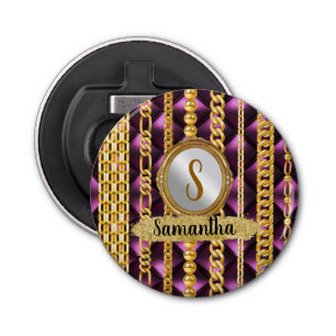 Custom Monogram Birthday Gift Wife, Bride, Friend Bottle Opener