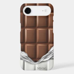 Custom monogram “Chocolate Bar” phone cases