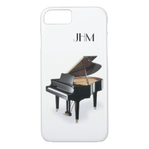 Custom Monogram Classical Music Grand Piano iPhone 8/7 Case