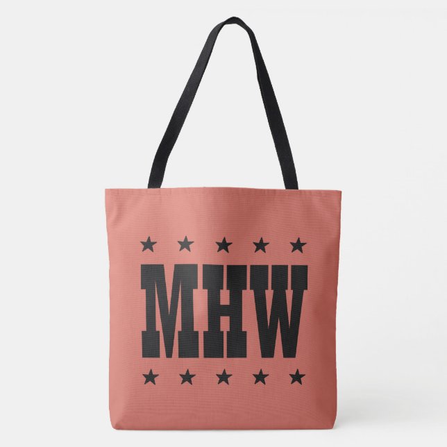 Custom Monogram & Colour bags (Front)