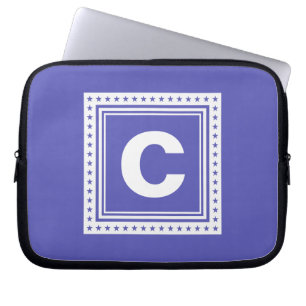 Custom monogram & colour laptop sleeves