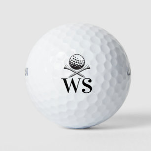 Custom monogram crest logo Titleist Pro V1 Golf Ba Balls