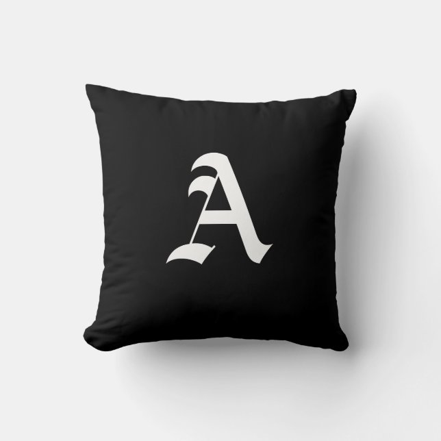 Custom Monogram Cushion (Front)