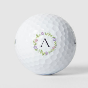 Custom Monogram Feminine Golf Balls