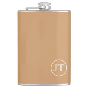 Custom Monogram Flask