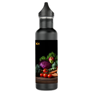 Custom Monogram Fresh Vegetables 710 Ml Water Bottle