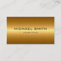 Custom Monogram Gold Stainless Steel Metal