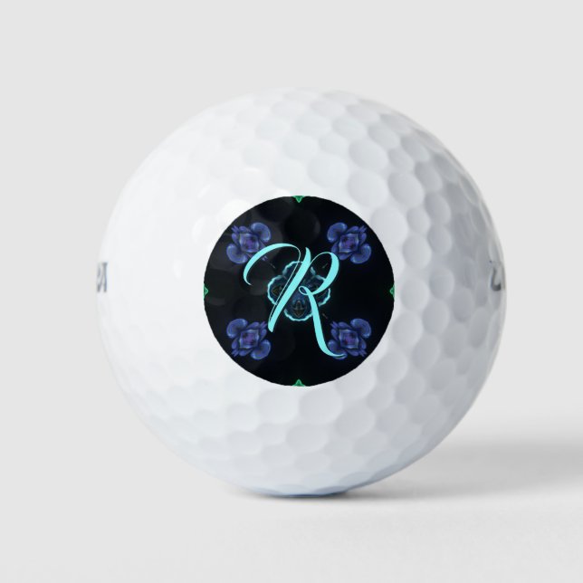 Custom monogram golf balls (Front)