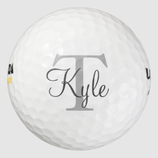 Custom Monogram Golf Balls| Initials|Name Balls
