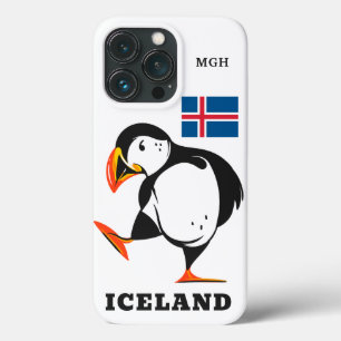 Custom Monogram Iceland iPhone 13 Pro Case