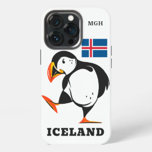 Custom Monogram Iceland iPhone 13 Pro Case