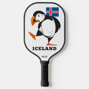 Custom Monogram Iceland Pickleball Paddle