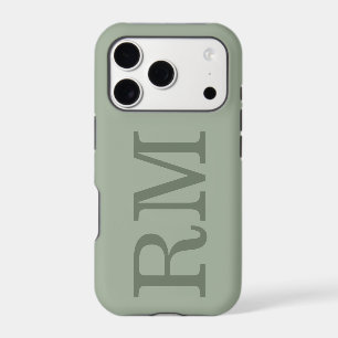Custom Monogram Initial Quiet Luxury Design