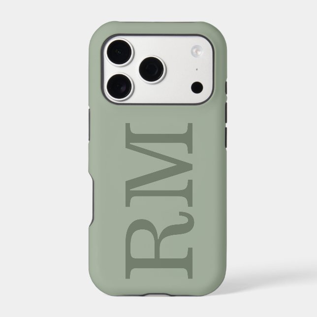 Custom Monogram Initial | Quiet Luxury Design (Back)