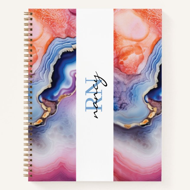 Custom Monogram Journals  (Front)