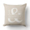 Custom Monogram Keepsake Wedding Pillow
